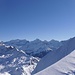 Blick vom Gipfel in die Glarner Alpen