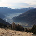 Panorama sul Bellinzonese dall'Alpe Domàs 