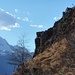 In discesa dalla quota 1241, guardando verso la Montagna Ronda