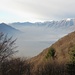 Panorama risalendo il bosco 