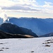 Il Monte Grona con la sua personale nuvoletta.