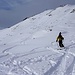 In den Mulden durchaus ansprechende Schneeverhältnisse