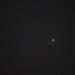 Kometen C/2014 Q2 (Lovejoy) fotografiert mit einem 250mm Teleobjektiv zwei Tage nach der Tour. Leider konnte ich ihn immer noch nicht mit der Teleskopmontirung mit Nachführung fotografieren da das Wetter zu instabil war.