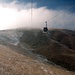 The Ashgabat Cable Car - pay 50 cents for going up and down