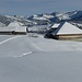 Alp Obere Wisstanne, schöne Schneelandschaft