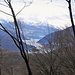 Dalla cima del Sant'Elia, almeno in inverno, si può vedere il Lago di Lugano.