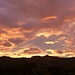 ein schöner erster Sonnenuntergang in Neuseeland