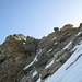 Blick zur Kanzel und zum Gipfel des Zinalrothorn 4221m