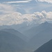 Blick nach O vom Pass - Elbrus heute wolkenverhüllt
