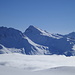 Die Davoser Berge oberhalb der zähen Hochnebeldecke, die über dem Landwassertal liegt