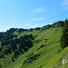 Bereits oben auf dem Grat. Blick zum Nägelekopf