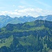 Die Rote Wand am Horizont