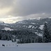 Blick in die liebliche Schwyzer Voralpenlandschaft