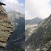 Felsenfenster am Nordwestgrat auf ca. 2300m
