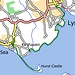 Unsere Wanderroute von Milford-on-Sea zum Hurst Castle und von Keyhaven nach Lymington.
Datengrundlage: ERM UK
Symbolisierung und Beschriftung: eigenes Werk, umgesetzt mit ESRI ArcView GIS 3.2a
