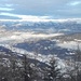 Neve anche sul fondo valle verso Luino