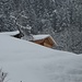 Immer wieder an idyllischen Hütten vorbei