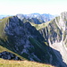Du sommet du Burglen vue sur la Gemsflue, la Gemsgrat et l'Ochsen.