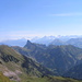 Sous le sommet du Gantrisch vue sur le Stockhorn et l'Est de L'Oberland Bernois.