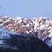 Dalle cascine inferiori dei Monti di Barro sguardo all'ultimo raggio di sole sulle Rocce del Gridone