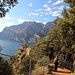 im Anstieg zum Monte Brione