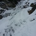 Stufe 2 im Abstieg gesehen, nachdem ich den Fall vom Schnee befreit habe.