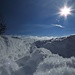 Skispur am Eichberg / Traccia di sci sull`Eichberg