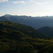 Panorama verso N con in basso l'Alpe di Croslina