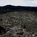 Im Aufstieg zum Pico - Blick über den Krater in etwa westliche Richtung.