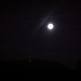 Der Mond von der Ebene aus gesehen