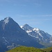 Eiger, Jungfrau und Silberhorn