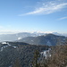 Blick vom Gipfel der Kampalpe zur Grossen Scheibe und zur Veitsch.