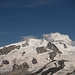 Blick zur Krönung der Tour: Dufourspitze (Mitte, spitzig)