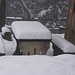Al ristoro Alpino sopra San Genesio ci sono oltre 20cm di neve