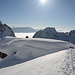 Viel Schnee auf der Alp Oberbärgli 