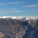 Blick übers Etschtal zu den Vicentiner Alpen