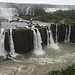 Aussicht von der brasilianischen Seite auf die argentinischen Wasserfälle