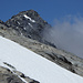 Steiles Schneefeld, wir probieren Plan B