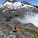 Auf dem Rückweg zum Getrude Saddle