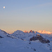 Morgenstimmung über den Berner Alpen