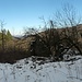 mehr Schnee auf der Nordseite