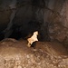 in der Grotta dell'Edera, Blick zum unteren Ausgang