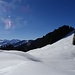 ... mit Blick auf unsere Aufstiegsspur
