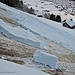 Eine neueres Schneebrett oberhalb Muotathal