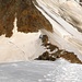 Abstieg zum Mischabeljoch Biwak 3847m