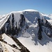 Alphubel 4206m, fotografiert vom Mischabelgrat zum Täschhorn 4491m