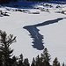 More ice free patches on Caples Lake
