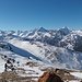 Stubaier Alpen. Bildmitte: Habicht (3.277m)