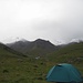 Camp auf 2600 m im Ulluchursuk-Tal