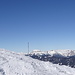 Panorama Stuhleck: Alois-Günther-Haus, Rax und Schneeberg.